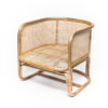 Evie Occasional Chair - Natural Rattan