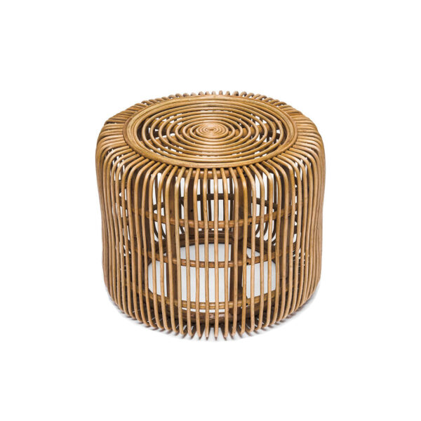 Moni Side Table - Natural Rattan